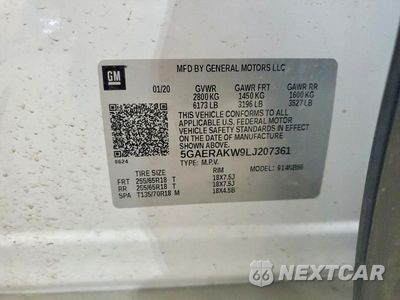 Zdjęcie 14 z 14 samochodu: 2020 BUICK ENCLAVE PREFERRED VIN:5GAERAKW9LJ207361 - miniatura