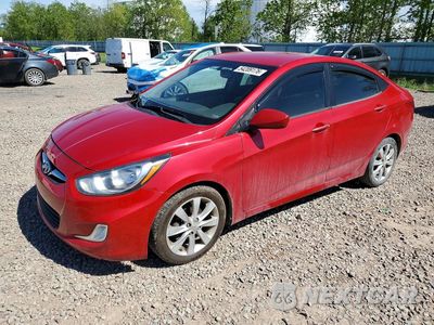 2013 HYUNDAI ACCENT GLS KMHCU4AE3DU340840 - główne zdjęcie licytacji z USA - miniatura