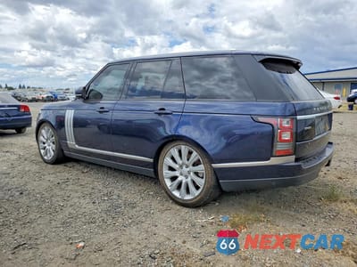 Drugie zdjęcie samochodu z przodu: 2015 LAND ROVER RANGE ROVER SUPERCHARGED VIN:SALGS2TF9FA232063 - miniatura