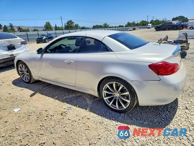 Drugie zdjęcie samochodu z przodu: 2010 INFINITI G37 CONVERTIBLE BASE VIN:JN1CV6FE3AM352975 - miniatura