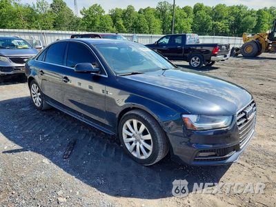 Czwarte zdjęcie samochodu z boku: 2015 AUDI A4 PREMIUM VIN:WAUBFAFL8FN038910 - miniatura