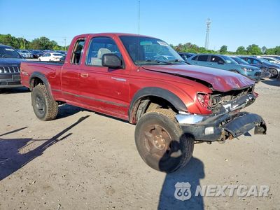 Czwarte zdjęcie samochodu z boku: 2001 TOYOTA TACOMA XTRACAB PRERUNNER VIN:5TESN92N41Z792002 - miniatura