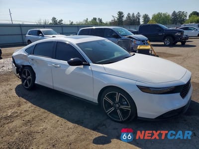 Czwarte zdjęcie samochodu z boku: 2024 HONDA ACCORD HYBRID SPORT VIN:1HGCY2F51RA082138 - miniatura