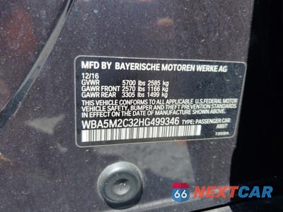 Zdjęcie 12 z 12 samochodu: 2017 BMW 535 IGT VIN:WBA5M2C32HG499346 - miniatura