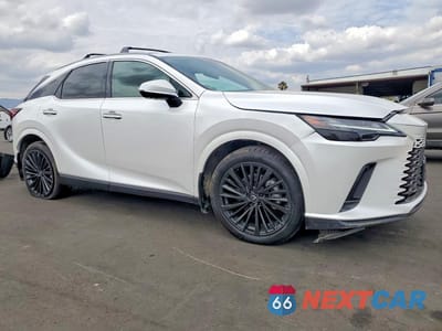 Czwarte zdjęcie samochodu z boku: 2024 LEXUS RX 350H PREMIUM VIN:2T2BBMCA1RC055716 - miniatura