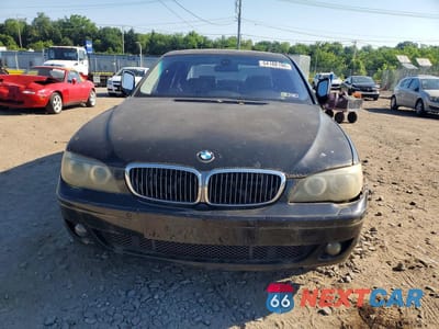 Piąte zdjęcie samochodu w środku: 2007 BMW 760 LI VIN:WBAHN03567DD98748 - miniatura
