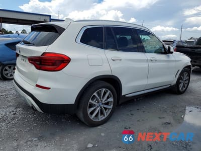 Trzecie zdjęcie samochodu z tyłu: 2019 BMW X3 SDRIVE30I VIN:5UXTR7C50KLR44688 - miniatura