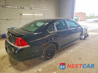 Trzecie zdjęcie samochodu z tyłu: 2010 CHEVROLET IMPALA LS VIN:2G1WA5EK5A1129820 - miniatura