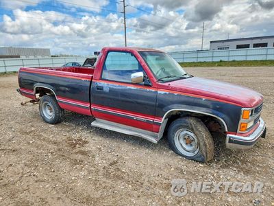 Czwarte zdjęcie samochodu z boku: 1988 CHEVROLET C/K 1500 SERIES VIN:1GCDC14K3JE128876 - miniatura