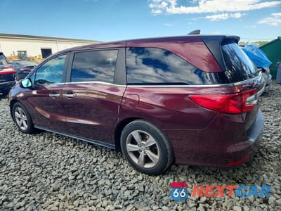 Drugie zdjęcie samochodu z przodu: 2020 HONDA ODYSSEY EXL VIN:5FNRL6H75LB041653 - miniatura