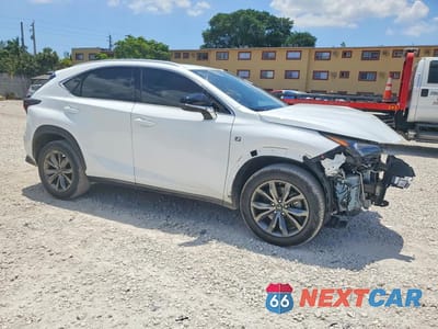 Czwarte zdjęcie samochodu z boku: 2020 LEXUS NX 300 F SPORT VIN:JTJSARBZXL5011209 - miniatura