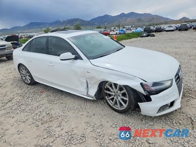 Czwarte zdjęcie samochodu z boku: 2016 AUDI A4 PREMIUM S-LINE VIN:WAUAFAFL6GN002159 - miniatura