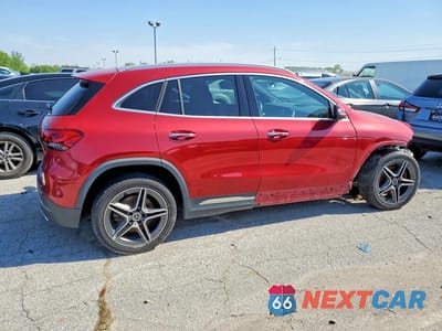 Trzecie zdjęcie samochodu z tyłu: 2021 MERCEDES-BENZ GLA 250 4MATIC VIN:W1N4N4HB6MJ179962 - miniatura