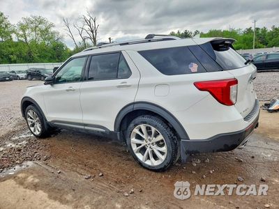 Drugie zdjęcie samochodu z przodu: 2021 FORD EXPLORER PLATINUM VIN:1FM5K8HC2MGC49079 - miniatura