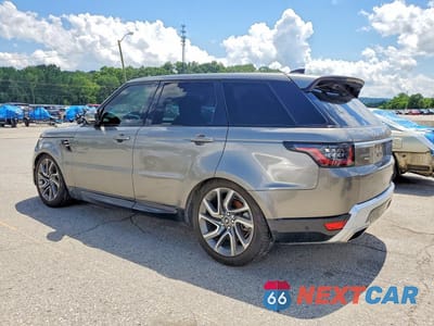 Drugie zdjęcie samochodu z przodu: 2019 LAND ROVER RANGE ROVER SPORT HSE VIN:SALWR2RU5KA861522 - miniatura