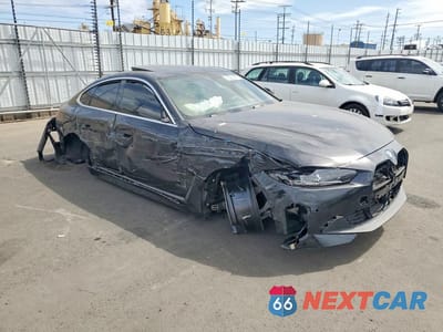 Czwarte zdjęcie samochodu z boku: 2024 BMW I4 EDRIVE 35 VIN:WBY43AW05RFS37324 - miniatura