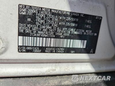 Zdjęcie 13 z 13 samochodu: 2024 TOYOTA RAV4 XLE PREMIUM VIN:2T3A1RFV6RW477694 - miniatura