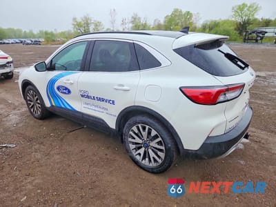 Drugie zdjęcie samochodu z przodu: 2022 FORD ESCAPE TITANIUM VIN:1FMCU9J9XNUA88442 - miniatura