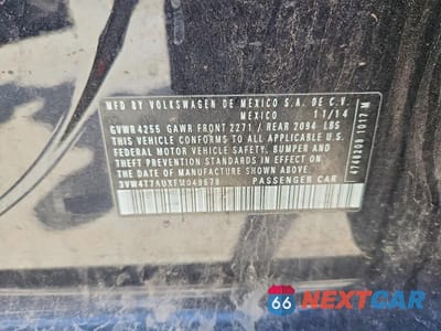 Zdjęcie 13 z 13 samochodu: 2015 VOLKSWAGEN GTI VIN:3VW4T7AUXFM049678 - miniatura
