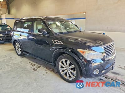 Czwarte zdjęcie samochodu z boku: 2012 INFINITI QX56 BASE VIN:JN8AZ2NCXC9315143 - miniatura