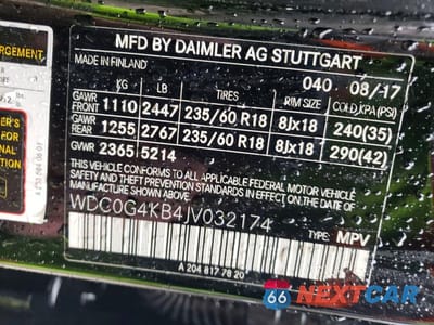 Zdjęcie 12 z 12 samochodu: 2018 MERCEDES-BENZ GLC 300 4MATIC VIN:WDC0G4KB4JV032174 - miniatura