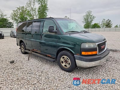 Czwarte zdjęcie samochodu z boku: 2006 GMC SAVANA G1500 VIN:1GKFH15T861201616 - miniatura