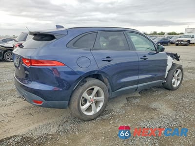 Trzecie zdjęcie samochodu z tyłu: 2018 JAGUAR F-PACE PREMIUM VIN:SADCJ2FX0JA256231 - miniatura