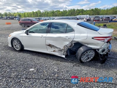 Drugie zdjęcie samochodu z przodu: 2020 TOYOTA CAMRY XLE VIN:4T1F11BK4LU010972 - miniatura