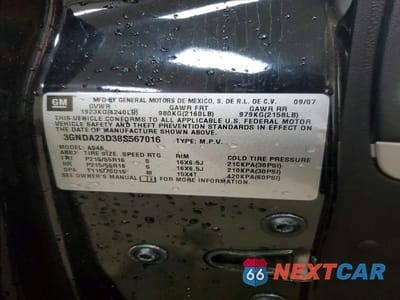 Zdjęcie 13 z 13 samochodu: 2008 CHEVROLET HHR LT VIN:3GNDA23D38S567016 - miniatura