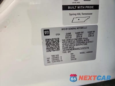 Zdjęcie 14 z 14 samochodu: 2025 CADILLAC XT5 PREMIUM LUXURY VIN:1GYKNDR44SZ102174 - miniatura