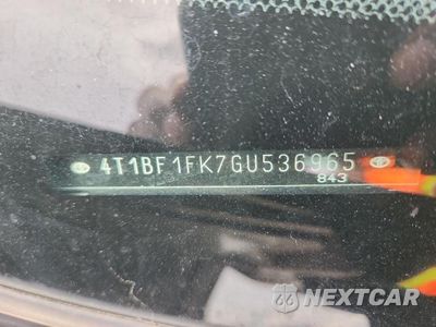 Zdjęcie 12 z 12 samochodu: 2016 TOYOTA CAMRY SE VIN:4T1BF1FK7GU536965 - miniatura