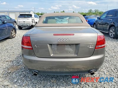 Zdjęcie 6 z 12 samochodu: 2007 AUDI A4 2.0T CABRIOLET QUATTRO VIN:WAUDF48H27K029867 - miniatura
