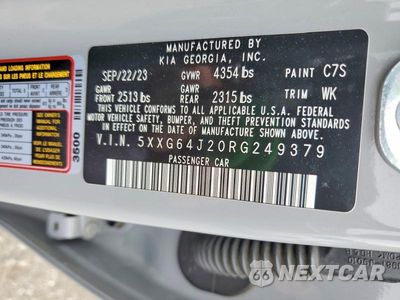 Zdjęcie 12 z 12 samochodu: 2024 KIA K5 GT LINE VIN:5XXG64J20RG249379 - miniatura