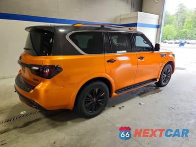 Trzecie zdjęcie samochodu z tyłu: 2019 INFINITI QX80 LUXE VIN:JN8AZ2NE9K9233761 - miniatura