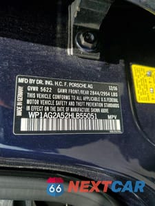Zdjęcie 13 z 13 samochodu: 2017 PORSCHE MACAN GTS VIN:WP1AG2A52HLB55051 - miniatura