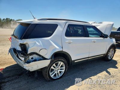Trzecie zdjęcie samochodu z tyłu: 2019 FORD EXPLORER XLT VIN:1FM5K8D83KGA56907 - miniatura