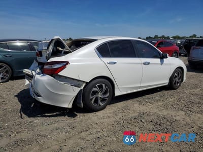 Trzecie zdjęcie samochodu z tyłu: 2016 HONDA ACCORD LX VIN:1HGCR2F37GA041165 - miniatura