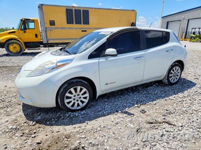 2015 NISSAN LEAF S 1N4AZ0CPXFC307675 - główne zdjęcie licytacji z USA - miniatura