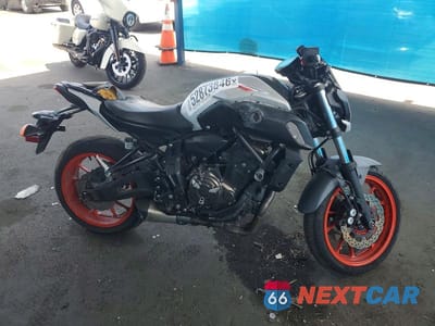 2020 YAMAHA MT07 C JYARM27Y0LA001646 - główne zdjęcie licytacji z USA - miniatura