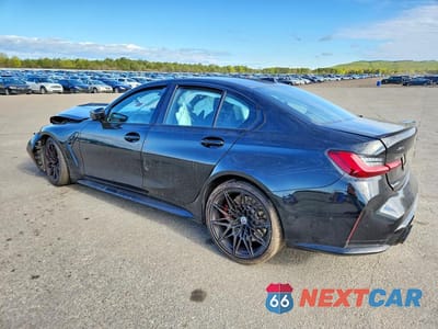Drugie zdjęcie samochodu z przodu: 2023 BMW M3 COMPETITION VIN:WBS43AY05PFN51110 - miniatura