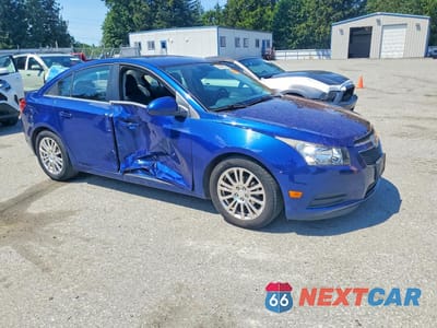Czwarte zdjęcie samochodu z boku: 2012 CHEVROLET CRUZE ECO VIN:1G1PJ5SC4C7339154 - miniatura