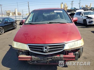 Piąte zdjęcie samochodu w środku: 2002 HONDA ODYSSEY EX VIN:5FNRL18632B054975 - miniatura