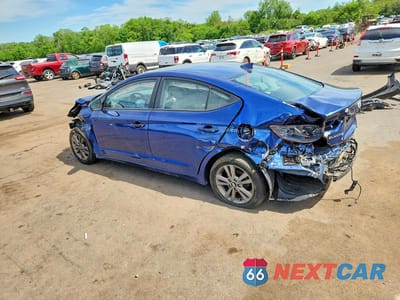 Drugie zdjęcie samochodu z przodu: 2018 HYUNDAI ELANTRA VALUE EDITION VIN:5NPD84LF3JH384555 - miniatura