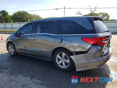 Drugie zdjęcie samochodu z przodu: 2019 HONDA ODYSSEY EXL VIN:5FNRL6H73KB045795 - miniatura