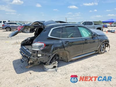 Trzecie zdjęcie samochodu z tyłu: 2020 BMW X3 SDRIVE30I VIN:5UXTY3C08LLE54892 - miniatura
