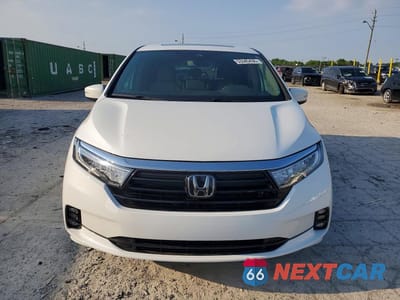 Piąte zdjęcie samochodu w środku: 2022 HONDA ODYSSEY EXL VIN:5FNRL6H78NB044548 - miniatura