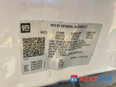 Zdjęcie 14 z 14 samochodu: 2023 GMC YUKON DENALI VIN:1GKS2DKL1PR369221 - miniatura