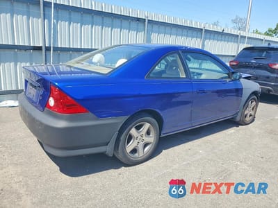 Trzecie zdjęcie samochodu z tyłu: 2004 HONDA CIVIC EX VIN:1HGEM22954L014760 - miniatura