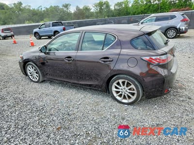 Drugie zdjęcie samochodu z przodu: 2012 LEXUS CT 200 VIN:JTHKD5BH6C2096446 - miniatura