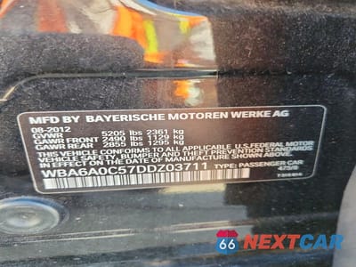 Zdjęcie 13 z 13 samochodu: 2013 BMW 640 I VIN:WBA6A0C57DDZ03711 - miniatura